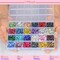 Glass Hotfix Rhinestones Bulk SS30 2880pcs 24 Colors Hotfix Crystal Flatback Rhinestones for Crafts Clothes with Tweezers and Wax Pencil Kit
